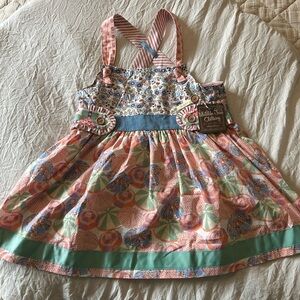 Matilda Jane Parasol Knot Top Size 10 NWT